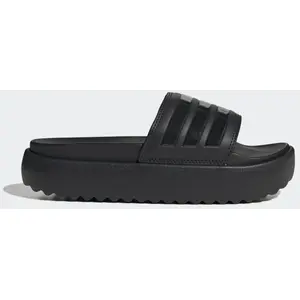 Comparateur de prix : adidas - Women's Adilette Platform Slides - Sandales taille 6, noir