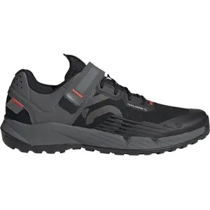 Chaussures vtt adidas five ten 5 10 trailcross clip in noir gris rouge pas cher