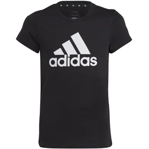 Comparateur de prix : adidas Essentials Big Logo T-shirt Filles - Noir , Blanc, Taille 152