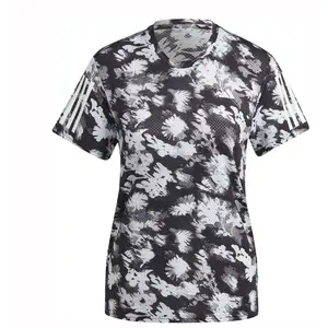 adidas Own The Run Cooler Maillot De Course Femmes - Gris , Noir, Tail...
