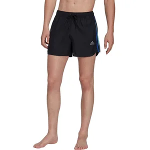 adidas Homme Very Short Length Retro Split Swim Shorts, Black/Grey Three, S pas cher