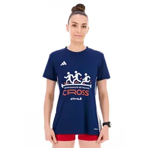 Comparateur de prix : adidas Tee Champ France Cross vêtement running femme Noir M