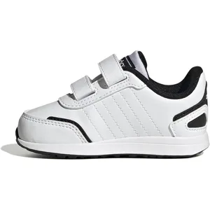 adidas Mixte bébé VS Switch 3 Lifestyle Running Hook and Loop Strap Shoes Chaussures de Course, Cloud White/Core Black/Core Black, 19 EU pas cher
