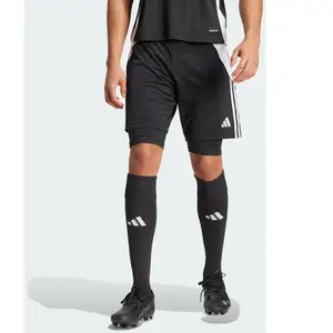 adidas Short d'entraînement 2 en 1 Tiro 24 noir 3XL pas cher