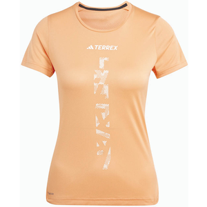 adidas Terrex Agravic T-Shirt - T-shirt femme Amber Tint S pas cher