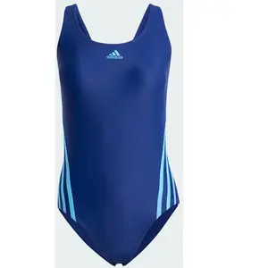 adidas Maillot de bain une pièce 3 bandes pour femme (1 pièce) pas cher