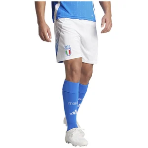 Comparateur de prix : Adidas Italy 24 Home Homme Shorts - Blanc - Taille: L - Toile de coton - 