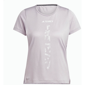 adidas T-shirt de trail running Terrex Agravic violet XS pas cher