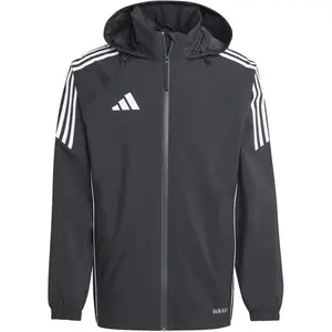 Comparateur de prix : Veste imperméable à capuche adidas Tiro 24 Rain Noir XS IJ7390