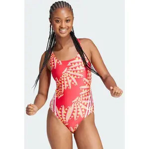 Adidas Maillot de bain 3 bandes FARM Rio CLX en Rose 38 pas cher