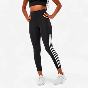 Comparateur de prix : adidas Femme Optime 3-Stripes Full Length Leggings, Black, XS