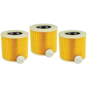 Comparateur de prix : vhbw 3x filtre à cartouche remplacement pour Stanley 41864-A pour aspirateur à sec ou humide - Filtre plissé