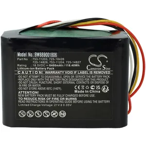 Comparateur de prix : Vhbw vhbw Batterie remplacement pour Robomow 725-18426, 753-11203, 753...