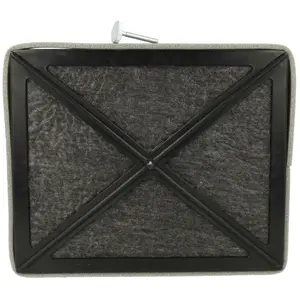 Comparateur de prix : vhbw Filtre à charbon actif remplacement pour Miele 3174713, 3174714, 3174715, 8103795, DKF2 pour hotte aspirante - 20,5 x 17 x 3,3 cm