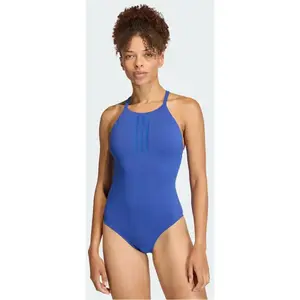 Adidas MAILLOT DE BAIN COL MONTANT 3 BANDES PEACHSOFT AVEC BRETELLES Q... pas cher