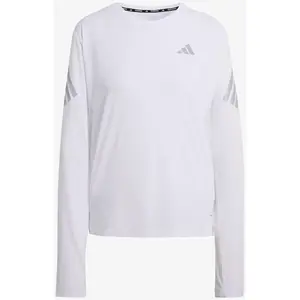 Maillot manches longues femme adidas ADI365 Iconic Blanc M KE6842 pas cher