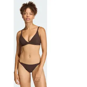 Adidas Haut de bikini triangle matelassé côtelé Iconisea 36 JVC55 pas cher