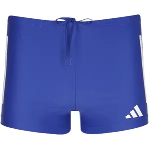 Comparateur de prix : adidas Herren 3 Stripes Swim Boxers, Semi Lucid Blue/White, 34