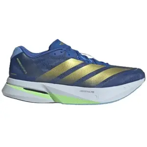 Chaussures Adidas Adizero Boston 13 Bleu Doré SS26, Taille UK 9.5 pas cher