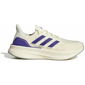 Baskets adidas Ultraboost 5 blanc pur bleu - 44(2/3) pas cher