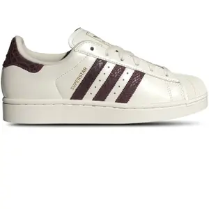 Adidas Superstar Beige/rouge pas cher