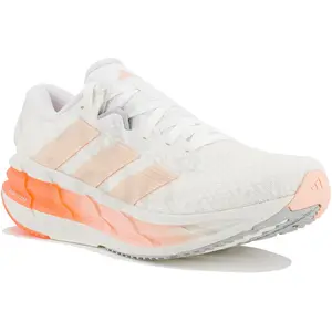 Chaussures adidas Adistar 4 blanc pur orange femme - 40 pas cher