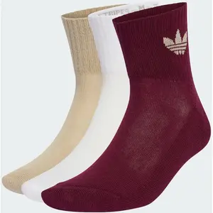 Adidas Chaussettes mi-mollet (3 paires) 40-42 GVZ50 pas cher