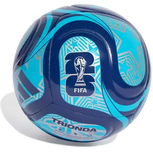 Comparateur de prix : Ballon coupe du monde adidas Trionda 26 Bleu Taille 5 JD8027