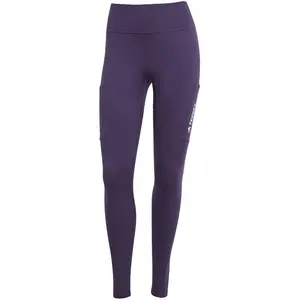 adidas - Terrex Tight - Collant thermique femme Aurora Plum - 46 pas cher