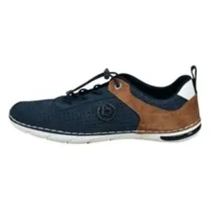 Bugatti - Sneakers Bugatti Marine Et à Lacets élastiqués - Marine 40 pas cher