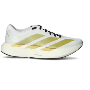 Chaussures Adidas Adizero Evo SL Woven Blanc Doré SS26, Taille UK 9 pas cher