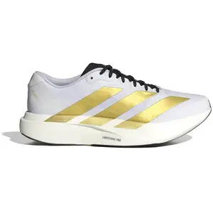 adidas - Adizero Evo SL Woven - Chaussures running homme Ftwr White / Matte Gold / Core Black - 48 pas cher