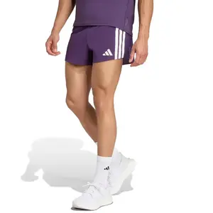 Short adidas Adizero JV7163 Violet L 5" pas cher