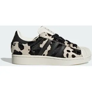 Adidas Superstar II Pony Hair Women's, White 39 1/3 pas cher