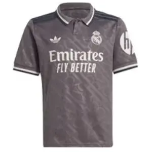 Comparateur de prix : Adidas Maillot Third enfant Real Madrid 2024/25 Gris 7/8 ans JX2152