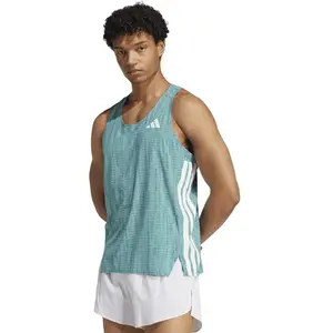 Comparateur de prix : adidas Adizero Maillot De Course Hommes - Sauge, Taille XL