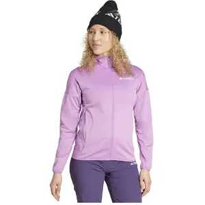 adidas Terrex XPR Light Fleece Veste Running Femmes-Violet, Taille S pas cher
