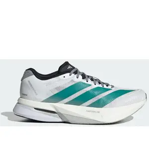 adidas adizero Boston 13 Chaussures de sport femme Blanc 38.2/3 pas cher