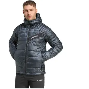 Veste à capuche adidas Terrex Techrock CLIMAWARM+ noir pur - XL pas cher