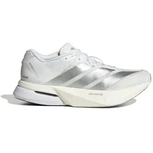 adidas ADIZERO Boston 13 - Blanc, Blanc 42 pas cher