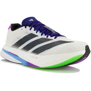 adidas adizero Boston 13 Chaussures homme Blanc 41.1/3 pas cher