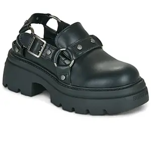 Chaussures compensées femme Buffalo Vega Noir 39 1624111 pas cher