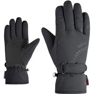 Ziener Gants de Ski KEVA-Z pour Femme | Primaloft Warm Water Resistant Black 8.5 pas cher