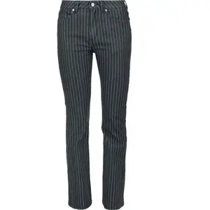 Black Premium by EMP Femme Jeans à Rayures Noires W31L30 pas cher