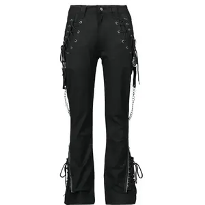Pantalon en toile Gothic de Gothicana by EMP - Grace - Pantalon avec c...