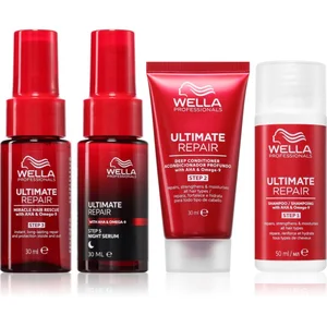 Comparateur de prix : Wella Professionals Ultimate Repair Travel Set format voyage pour chev...