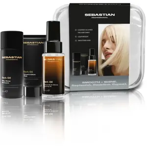 Sebastian Professional Dark Oil Set kit voyage pour des cheveux brilla...Vendu parnotino