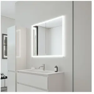 Burgbad RL20 Armoire de toilette, 2 portes, SPVL090F6947G0290, pas cher