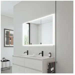 Burgbad RL20 Armoire de toilette, 3 portes, SPVN120LF6947G0291, pas cher