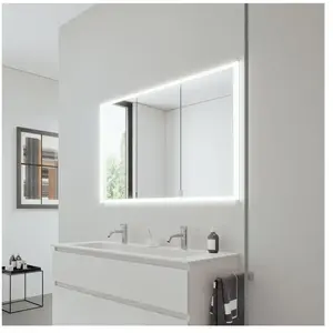 Burgbad RL20 Armoire de toilette, 3 portes, SPVN120RF6947G0290, pas cher